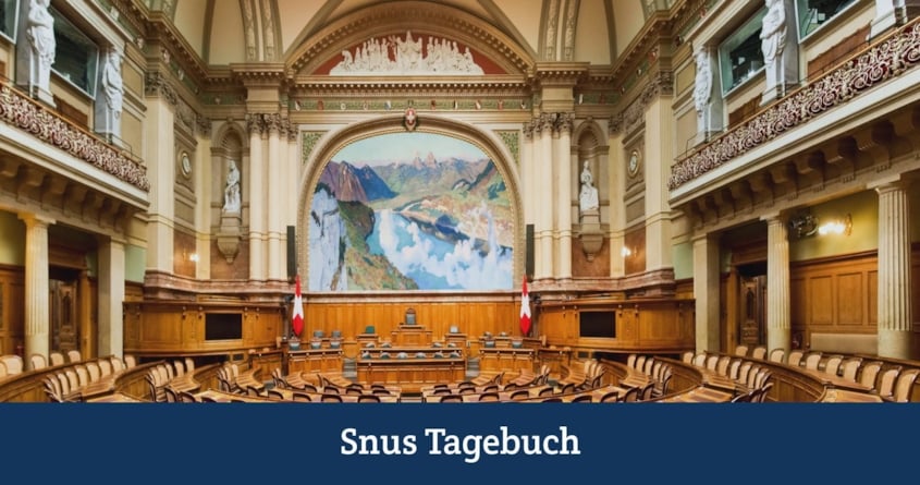 Rauchzeichen aus dem Parlament