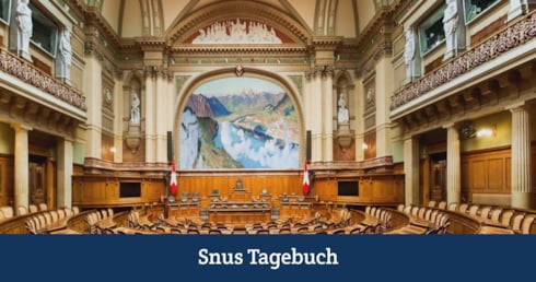Rauchzeichen aus dem Parlament