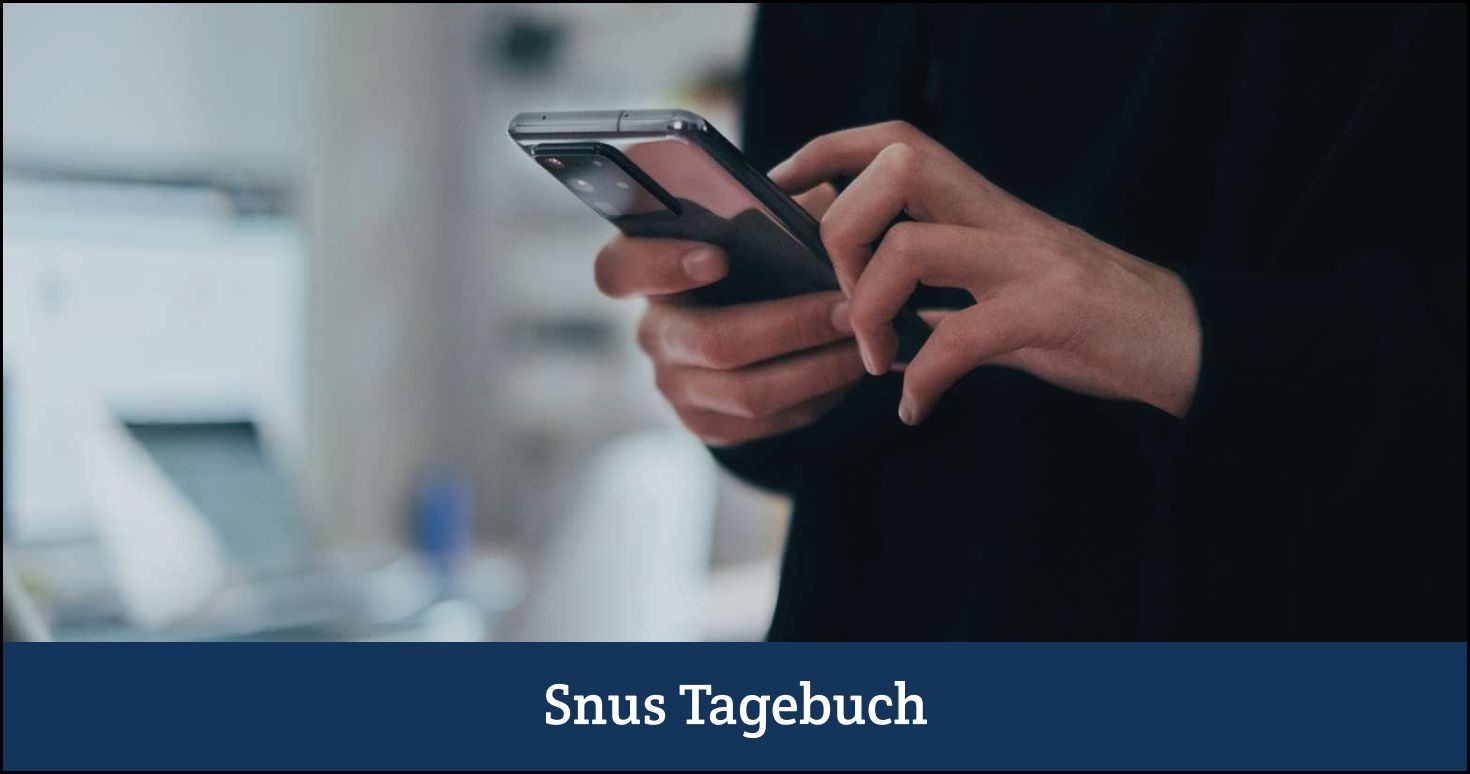 Person mit Smartphone