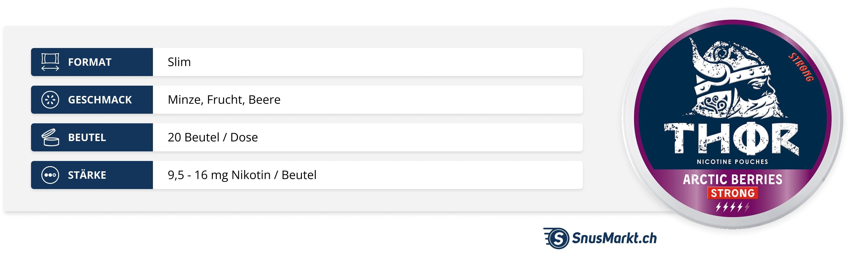 Produktdetails Thor Snus