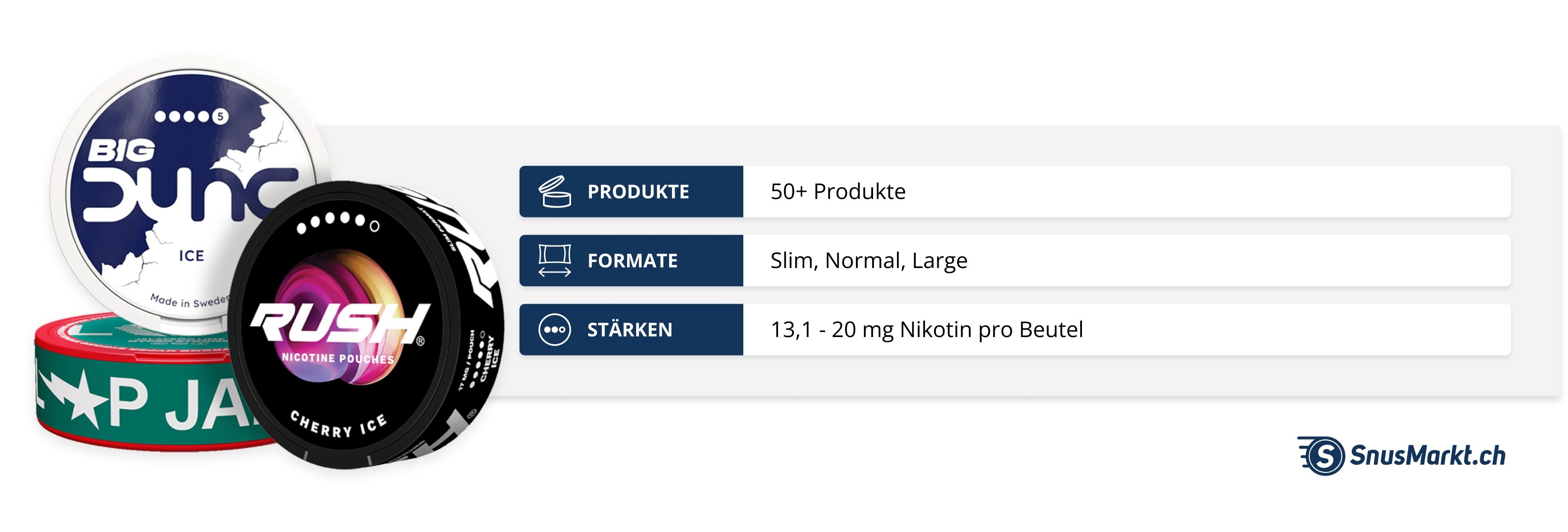 Ultra Starker Snus Produktdetails