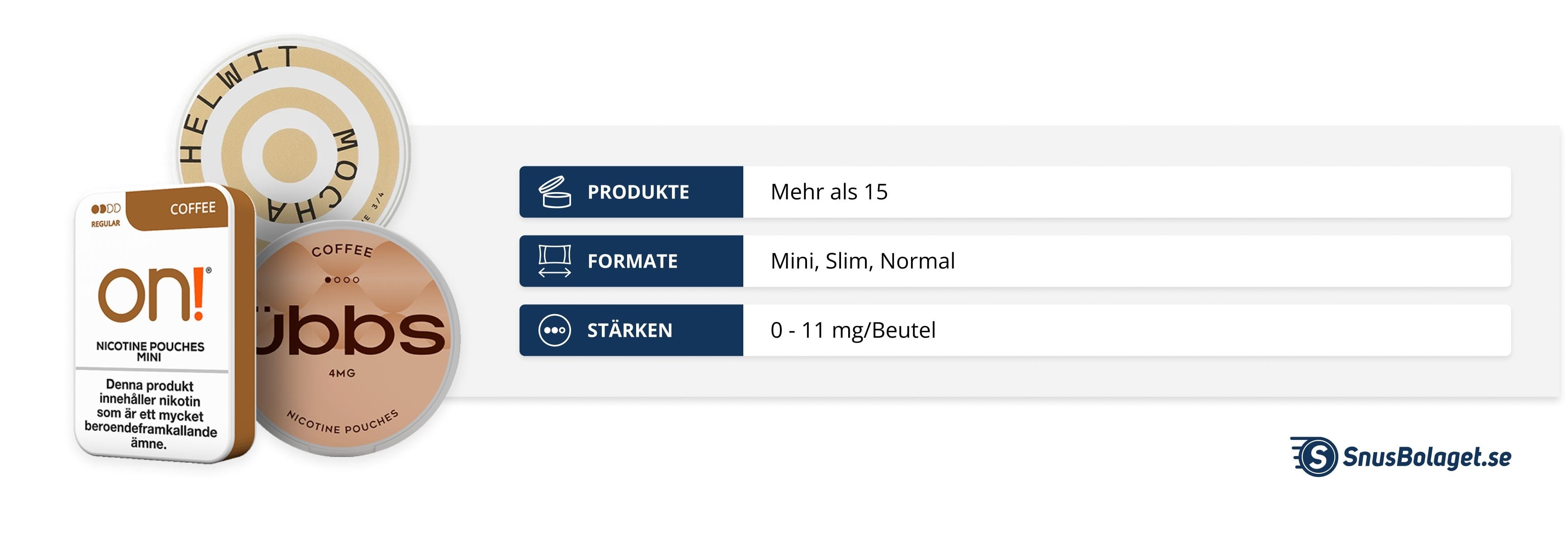 Infobanner Kaffee-Snus