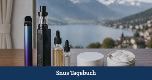 Vape und Snus im Vergleich