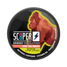 Scooper Energy Iced tea Peach Nikotinfrei