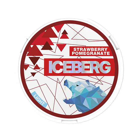 Iceberg Strawberry Pomegranate 10mg Light