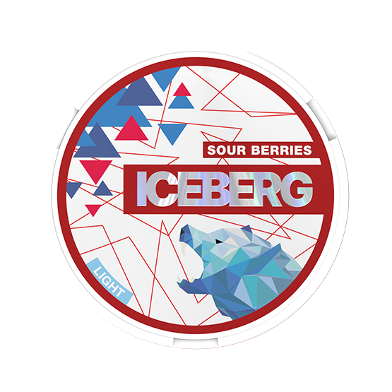 Iceberg Sour Berries 10mg Light