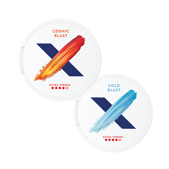 X All White Minty Blast Duo