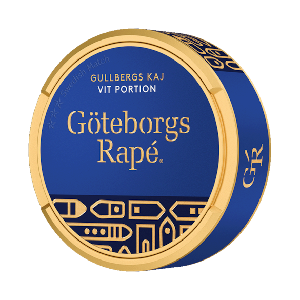Göteborgs Rapé Gullbergs Kaj White Portion