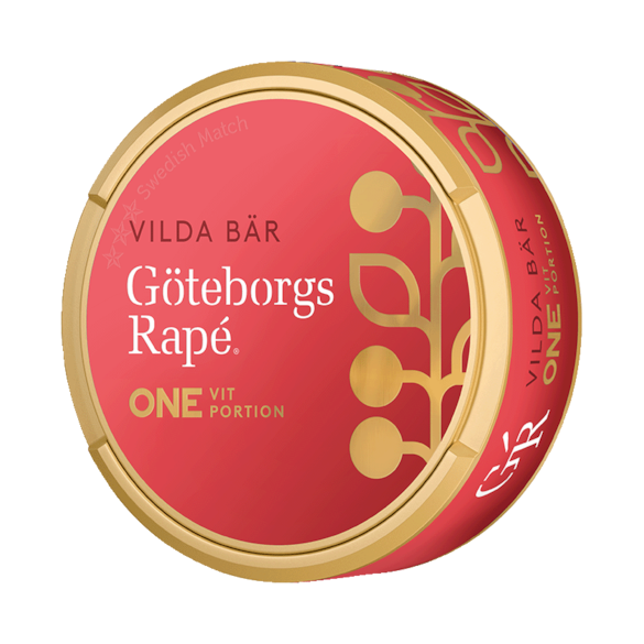 Göteborgs Rapé ONE Vilda Bär White Portion