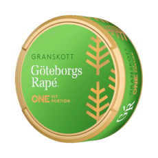 Göteborgs Rapé ONE Granskott White Portion