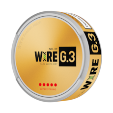 General G3 Wire Slim White Dry Super Strong Portion
