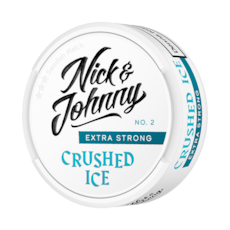 Nick and Johnny Crushed Ice Xtra Strong White Portion