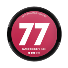 77 Nicotine Pouches Raspberry Ice S3