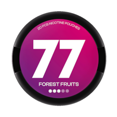 77 Nicotine Pouches Forest Fruits S3