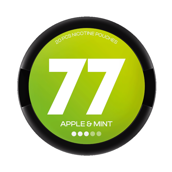 77 Nicotine Pouches Apple & Mint S3