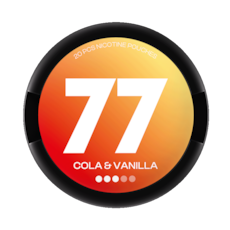 77 Nicotine Pouches Cola & Vanilla S3