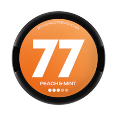 77 Nicotine Pouches Peach & Mint S3