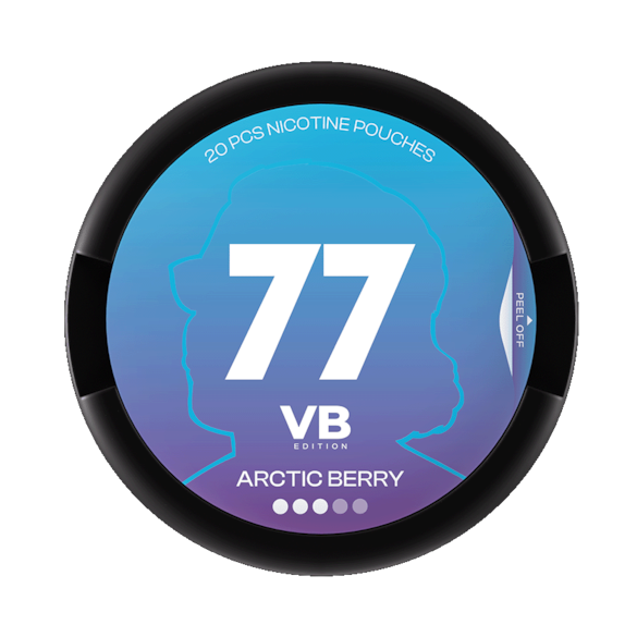 77 Nicotine Pouches VB Edition Arctic Berry S3