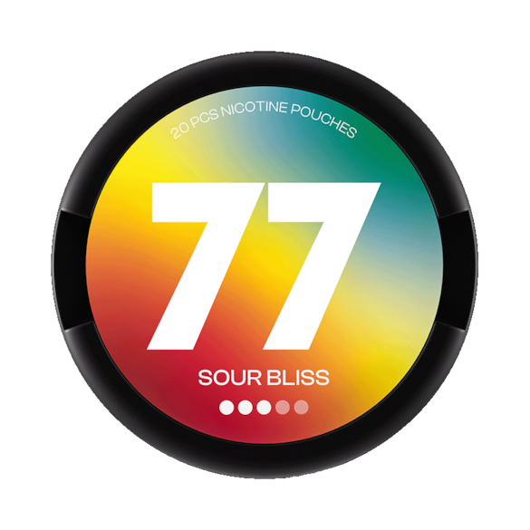 77 Nicotine Pouches Sour Bliss S3
