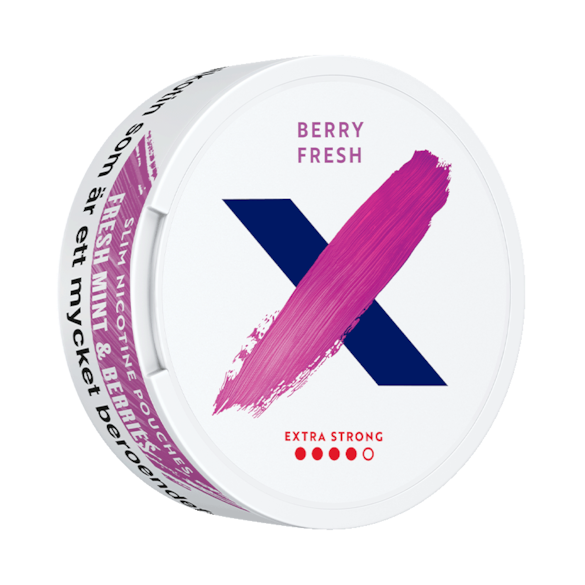 X Berry Fresh Slim Extra Strong