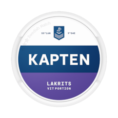 Kapten Lakritze White Portion