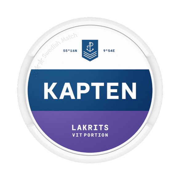 Kapten Lakritze White Portion