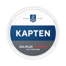 Kapten Salmiak Extra Strong Portion