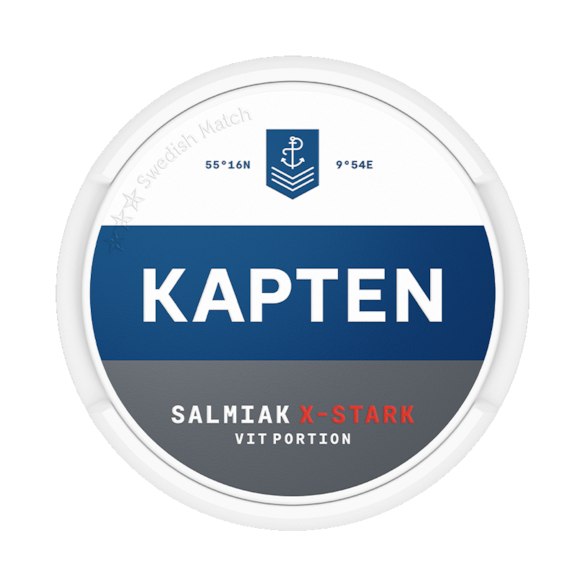 Kapten Salmiak Extra Strong Portion