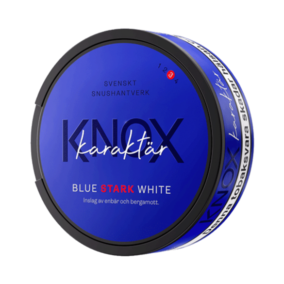 Knox Blue Stark White Portion