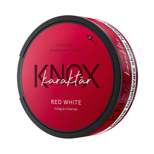 Knox Red White Portion Limited Edition