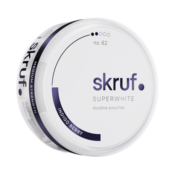 Skruf Superwhite No.62 Indigo Berry