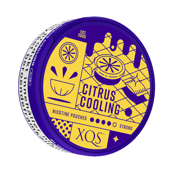 XQS Citrus Cooling Mint Slim Extra Strong