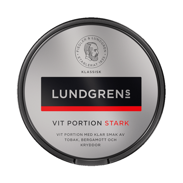 Lundgrens Vit Portion Stark