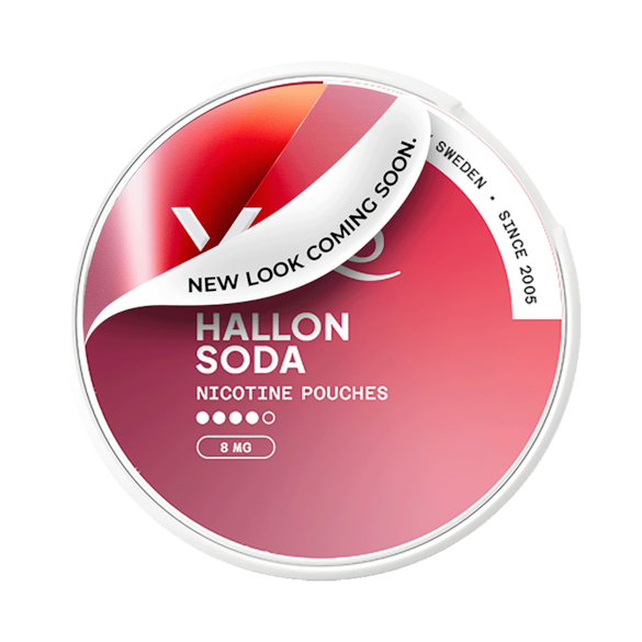 XQS Hallonsoda Slim Strong