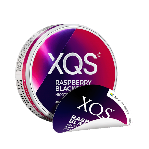 XQS Raspberry Blackcurrant Slim Strong