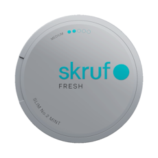 Skruf Fresh No.02 Slim White Mint Medium